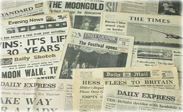 Historic Newspapers - perfect gift for Valentine's Day
