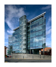 Headquarters of cashback shopping provider. Picture is of Princes Exchange in Leeds, Yorkshire, one minute from the mainline station